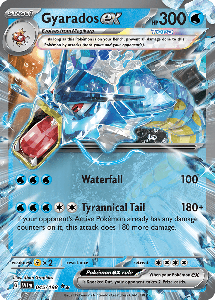 Gyarados ex: Scarlet & Violet