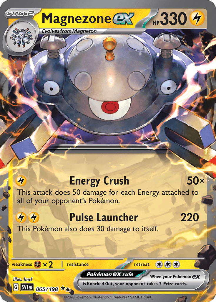 Magnezone ex: Scarlet & Violet