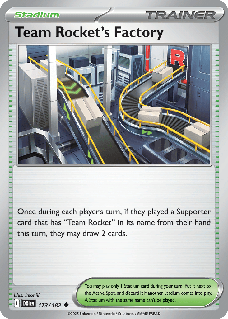 Team Rocket's Factory: Destined Rivals