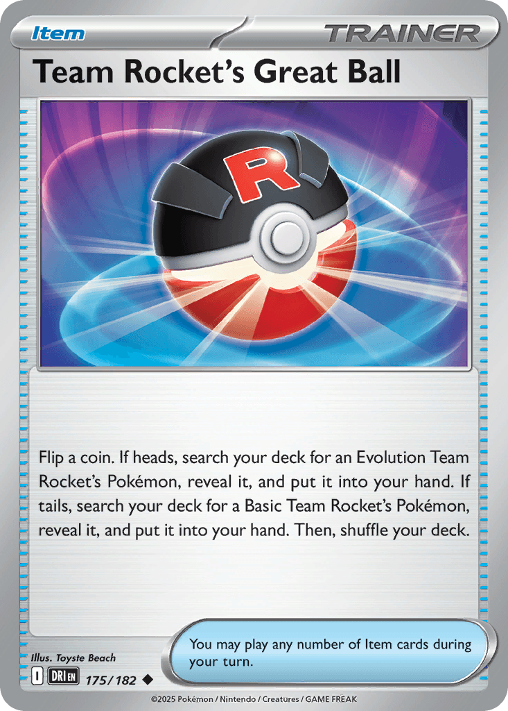 Team Rocket's Great Ball: Destined Rivals