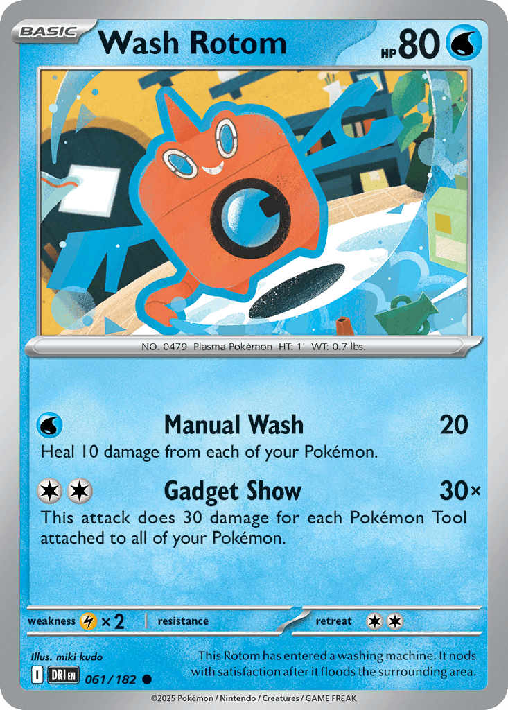 Wash Rotom: Destined Rivals