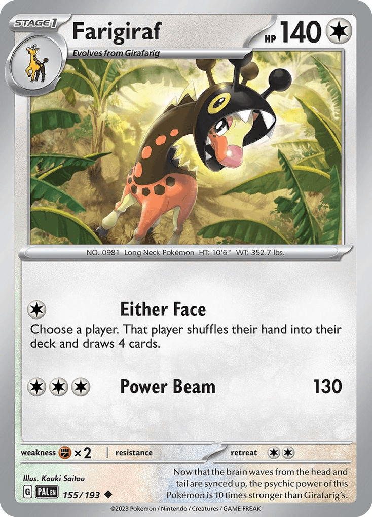Farigiraf: Paldea Evolved