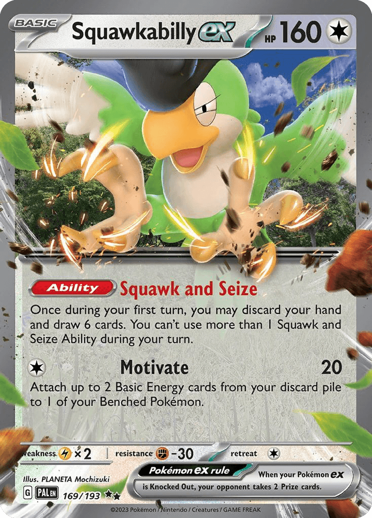 Squawkabilly ex: Paldea Evolved