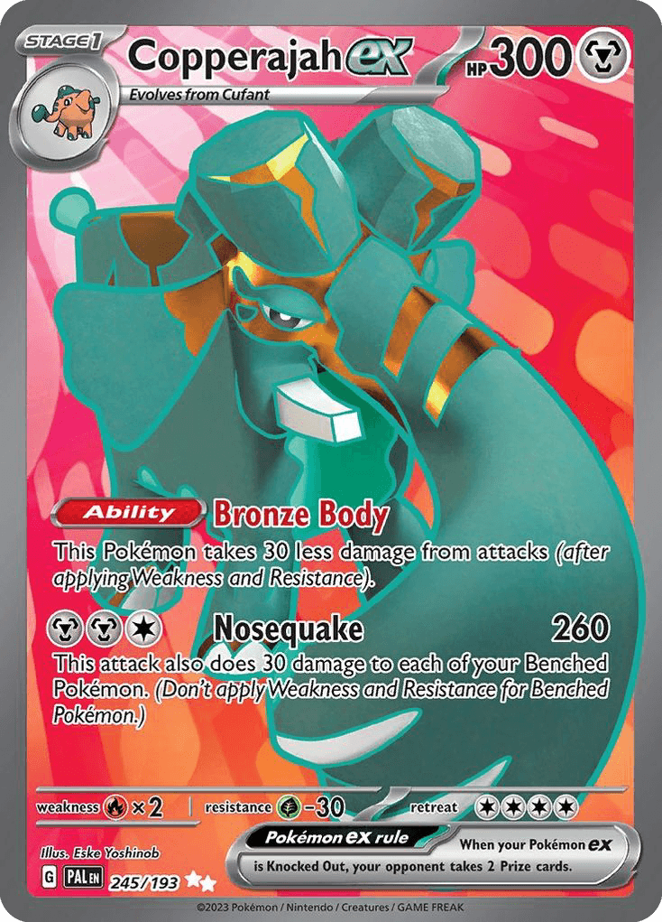 Copperajah ex: Paldea Evolved