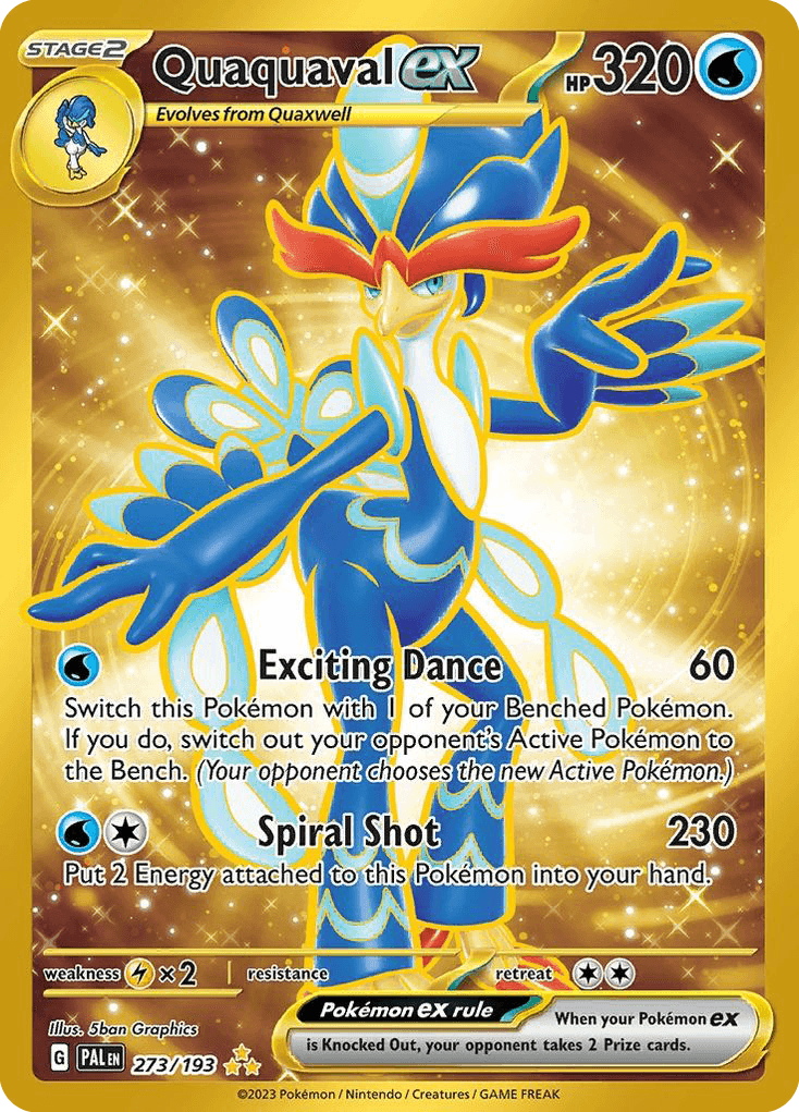 Quaquaval ex: Paldea Evolved
