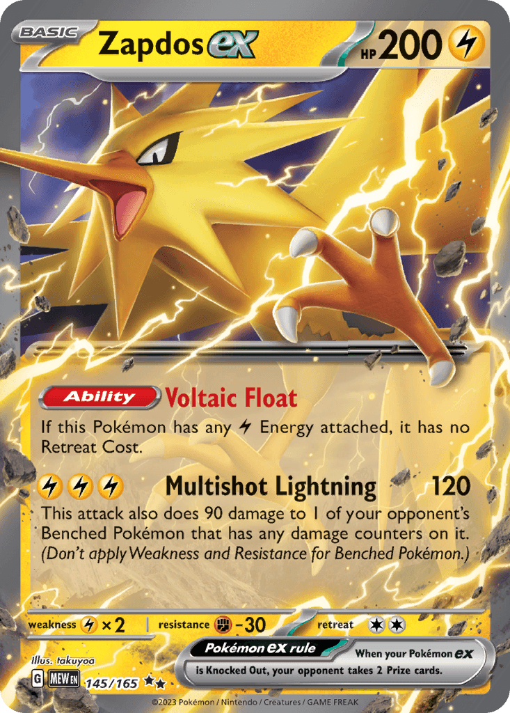 Zapdos ex: 151