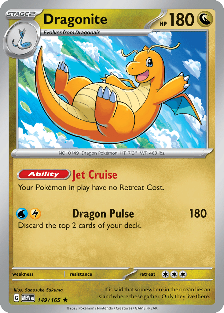 Dragonite: 151