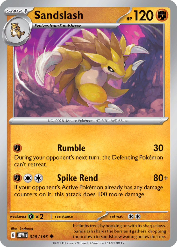 Sandslash: 151