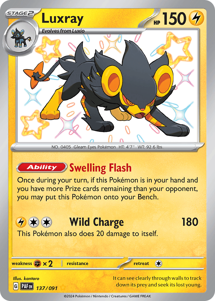 Luxray: Paldean Fates