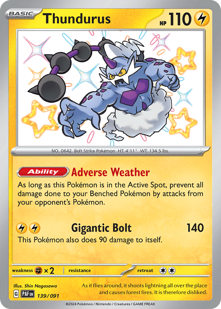 Thundurus: Paldean Fates