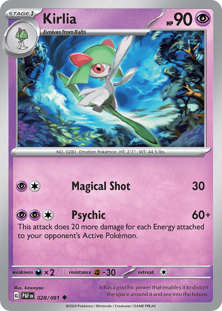 Kirlia: Paldean Fates