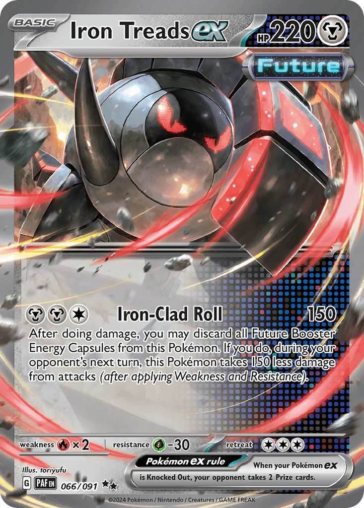 Iron Treads ex: Paldean Fates