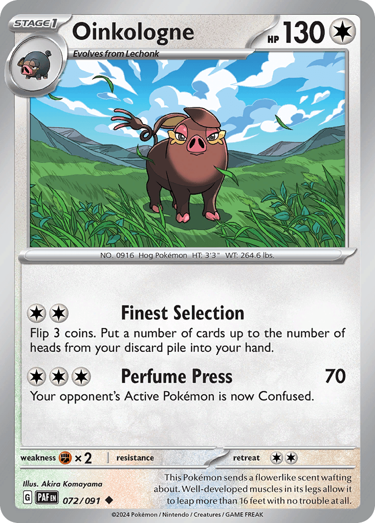 Oinkologne: Paldean Fates
