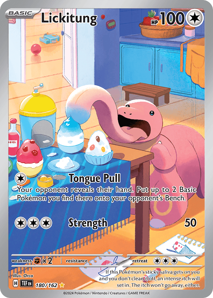 Lickitung: Temporal Forces