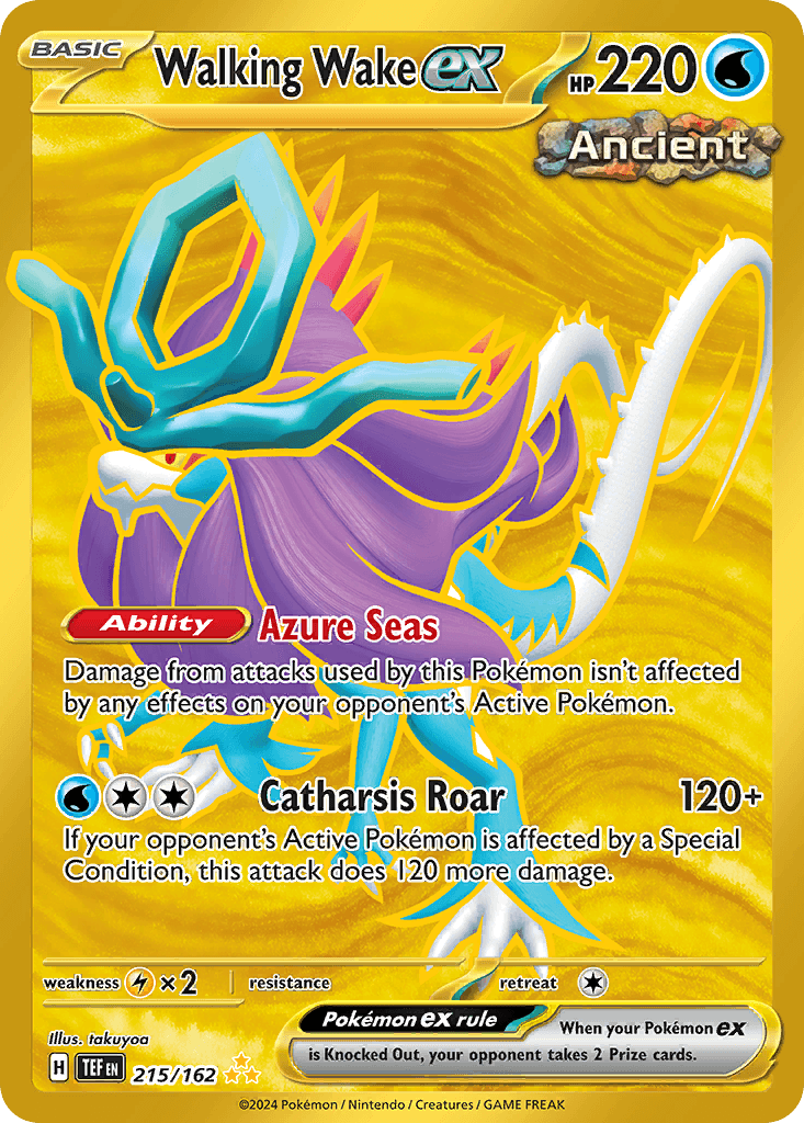 Walking Wake ex: Temporal Forces