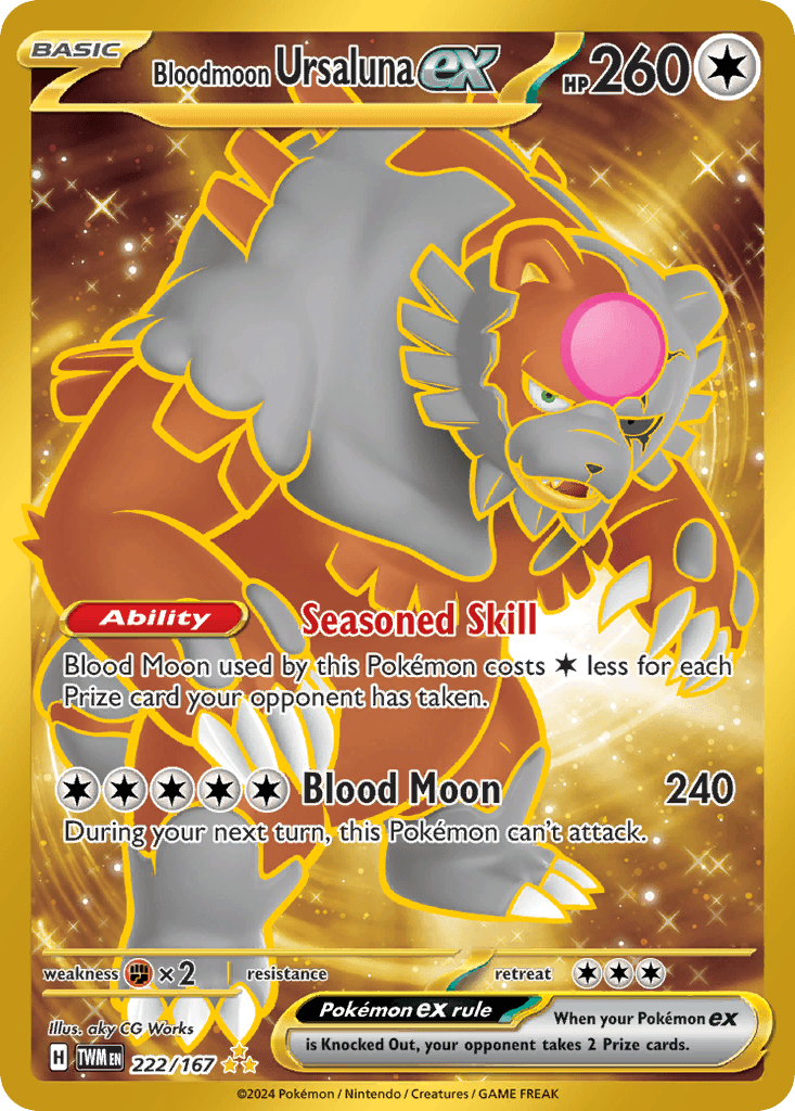 Bloodmoon Ursaluna ex: Twilight Masquerade