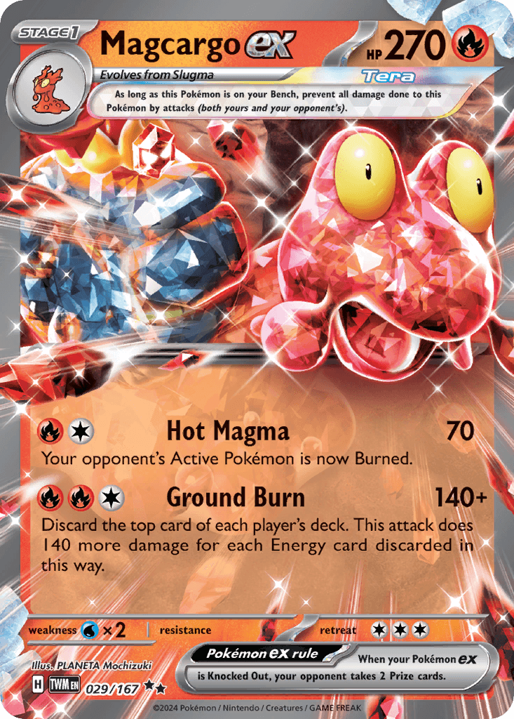 Magcargo ex: Twilight Masquerade