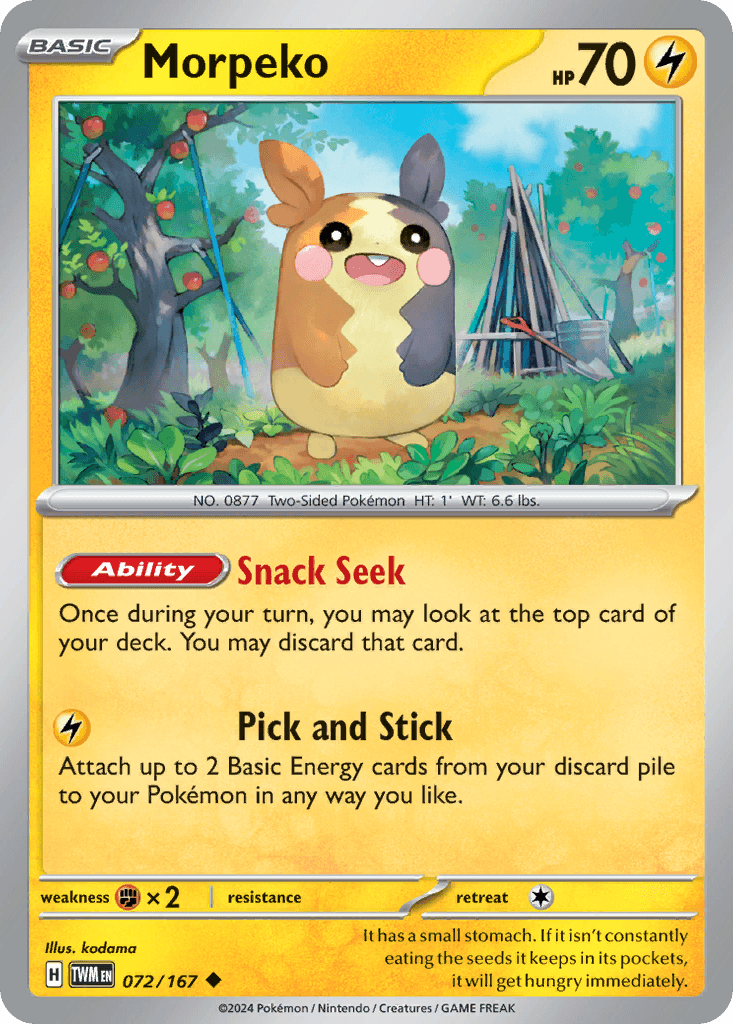 Morpeko: Twilight Masquerade