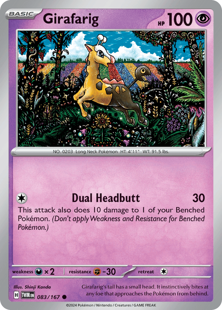 Girafarig: Twilight Masquerade