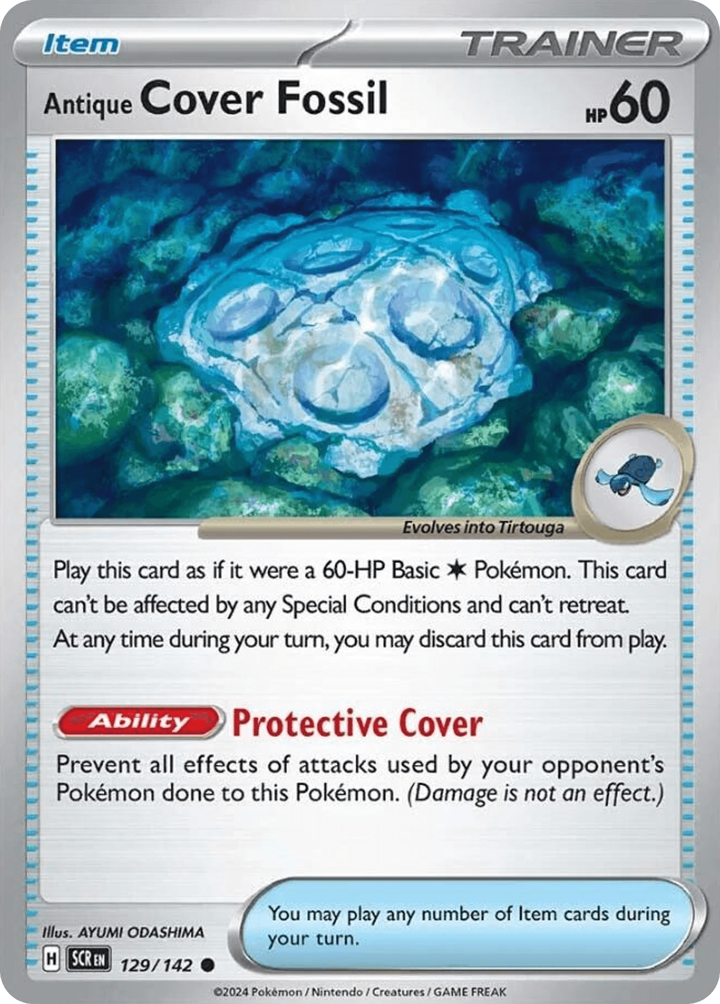 Antique Cover Fossil: Stellar Crown
