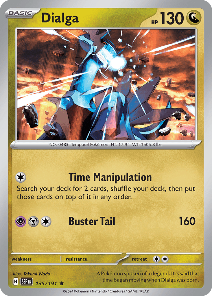 Dialga: Surging Sparks