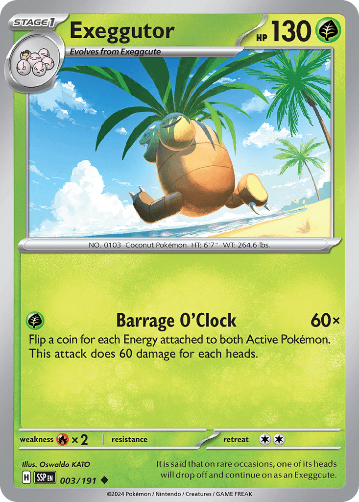 Exeggutor: Surging Sparks