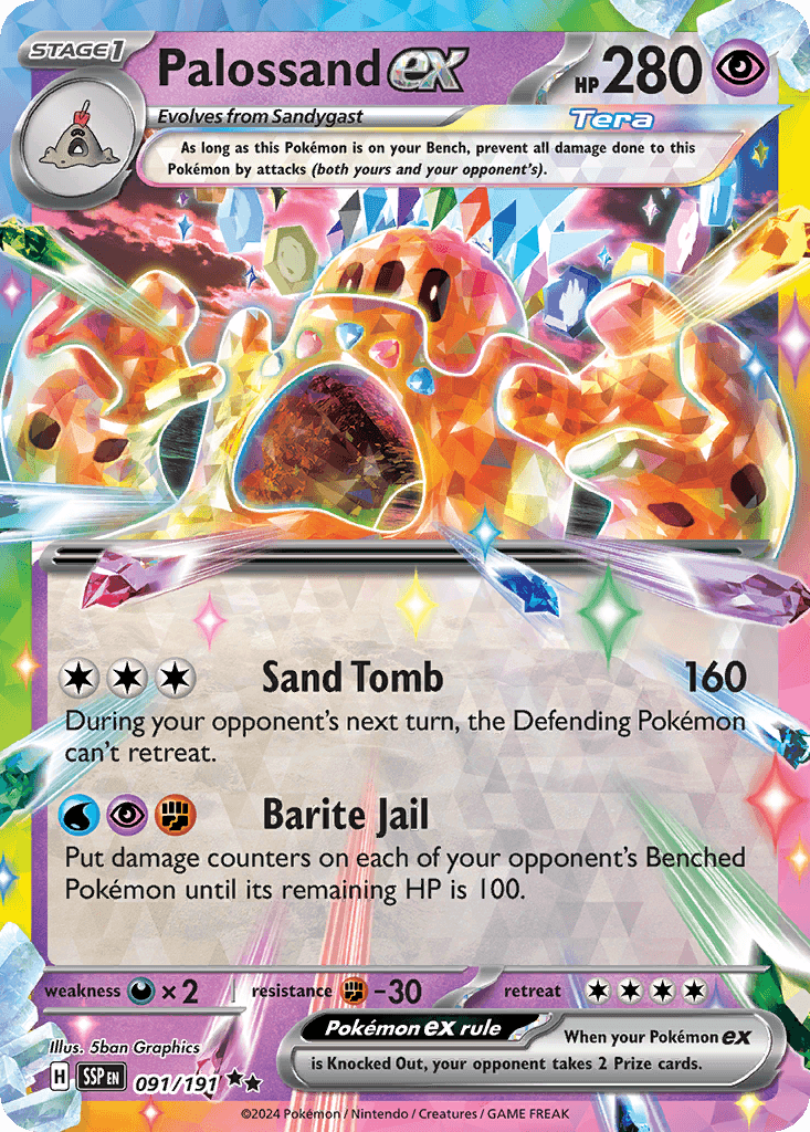 Palossand ex: Surging Sparks