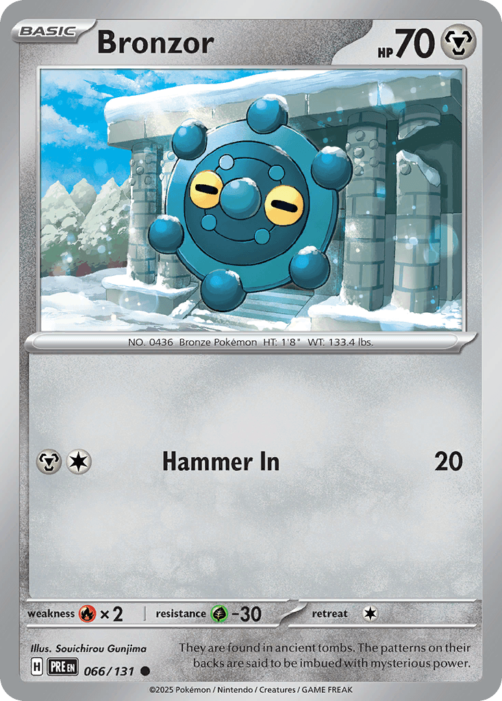 Bronzor: Prismatic Evolutions