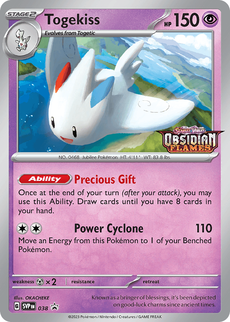 Togekiss: Scarlet & Violet Black Star Promos