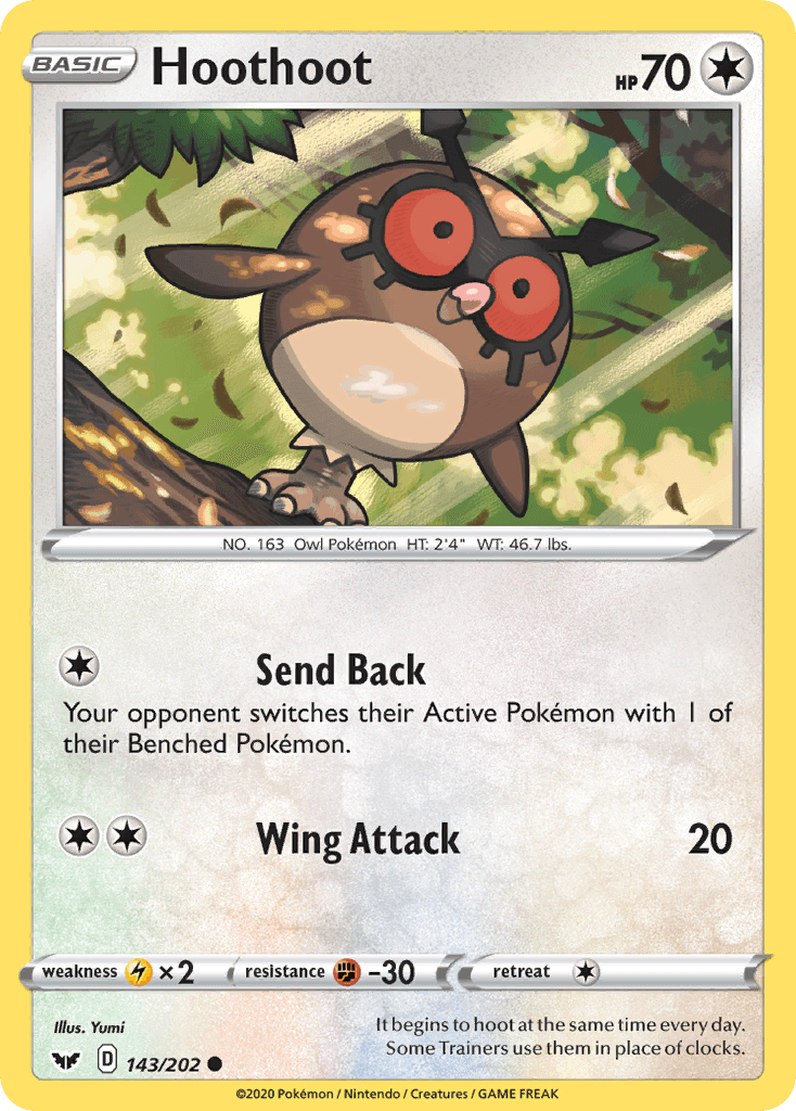 Hoothoot: Sword & Shield