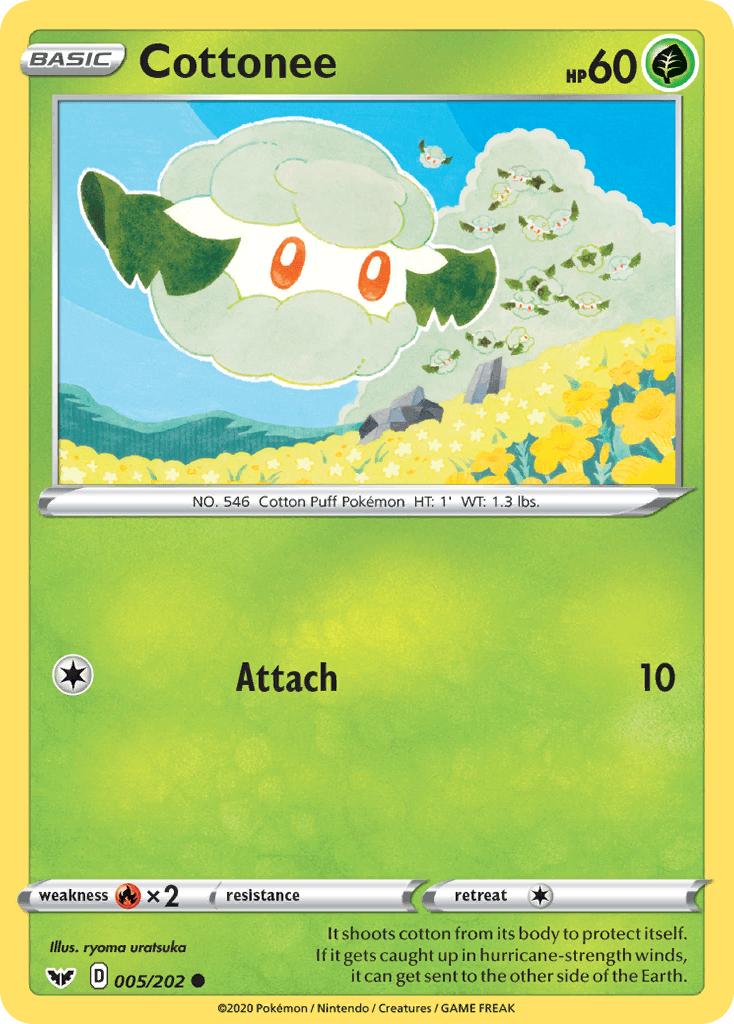 Cottonee: Sword & Shield