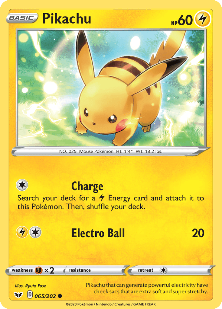 Pikachu: Sword & Shield
