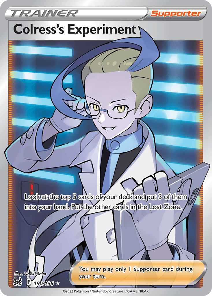 Colress's Experiment: Lost Origin