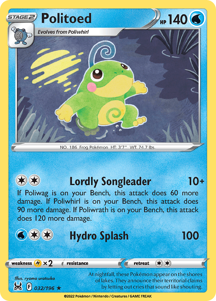 Politoed: Lost Origin