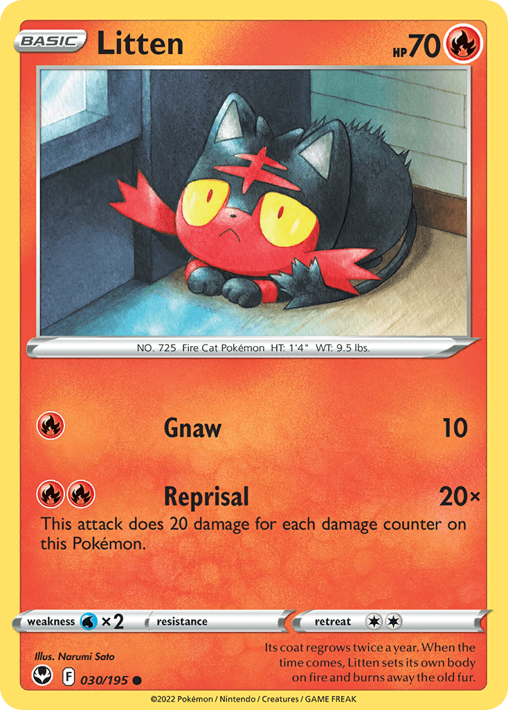 Litten: Silver Tempest
