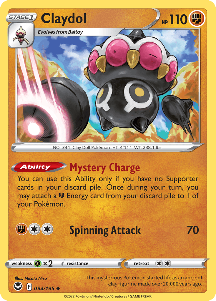 Claydol: Silver Tempest