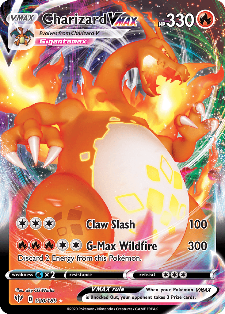 Charizard VMAX: Darkness Ablaze
