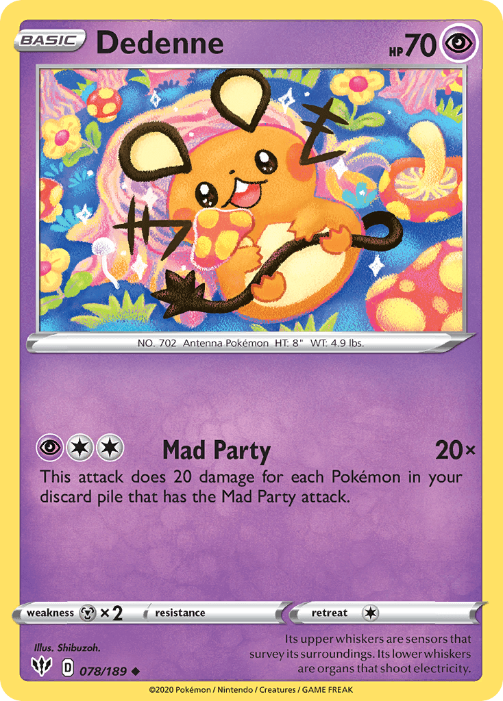 Dedenne: Darkness Ablaze