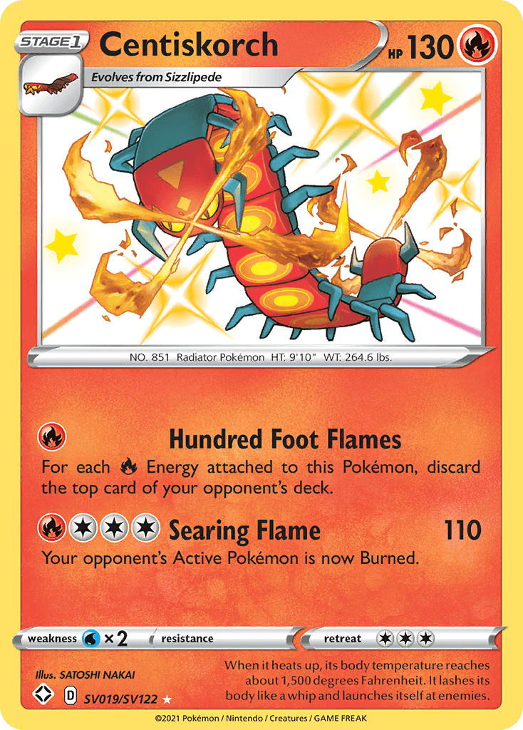Centiskorch: Shining Fates Shiny Vault