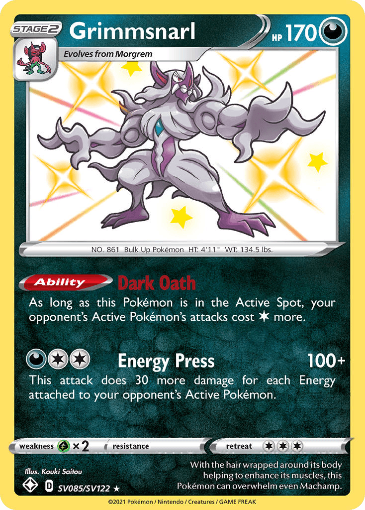 Grimmsnarl: Shining Fates Shiny Vault
