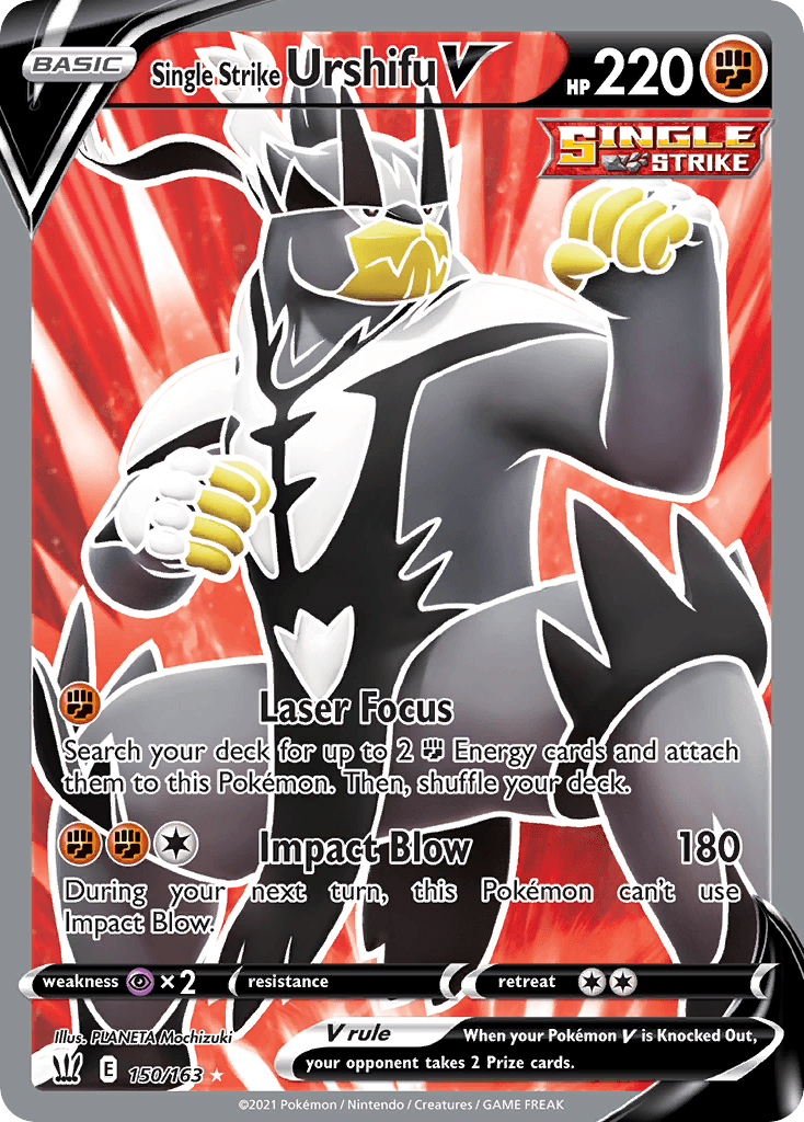 Single Strike Urshifu V: Battle Styles