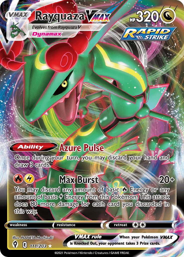 Rayquaza VMAX: Evolving Skies