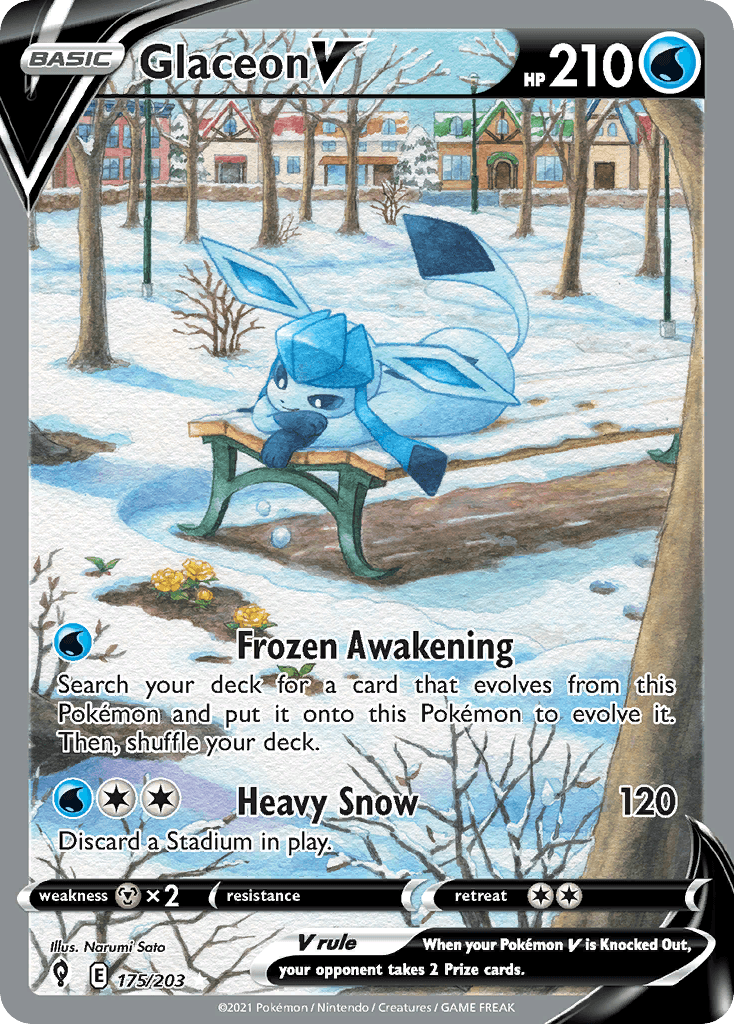 Glaceon V: Evolving Skies