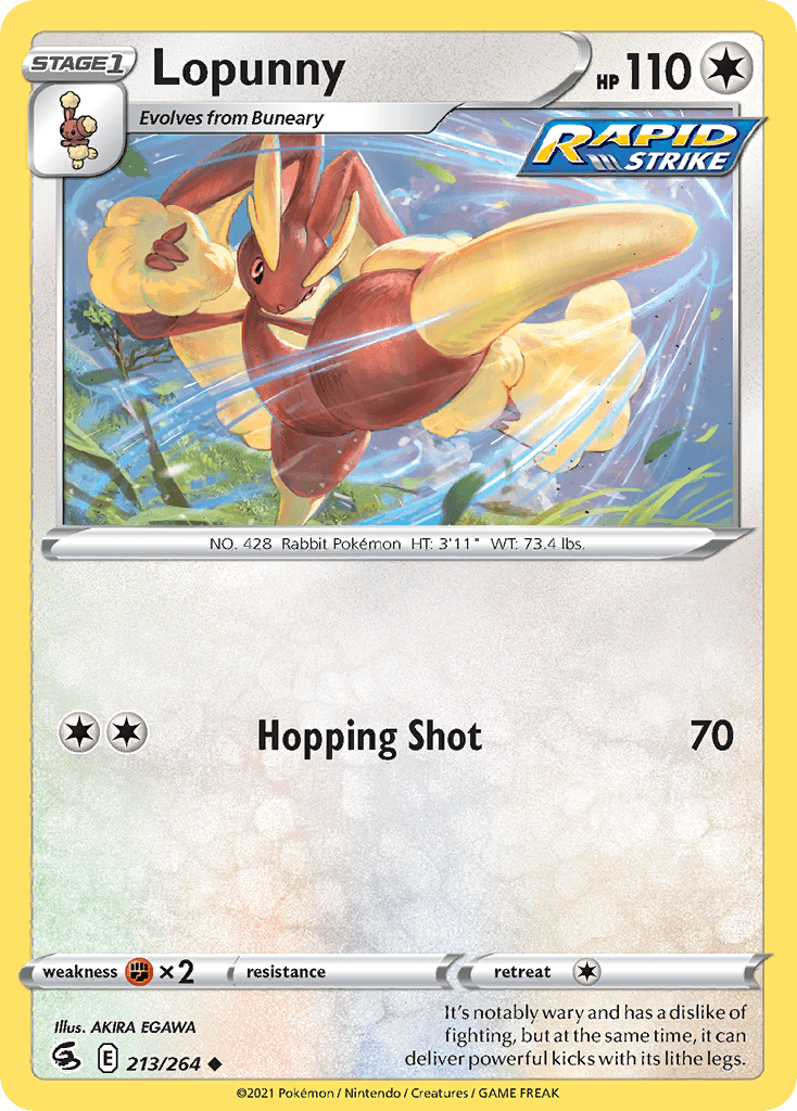 Lopunny: Fusion Strike