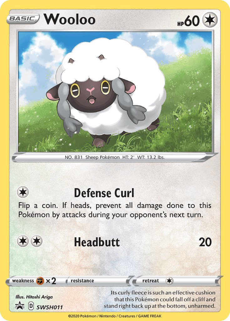 Wooloo: SWSH Black Star Promos