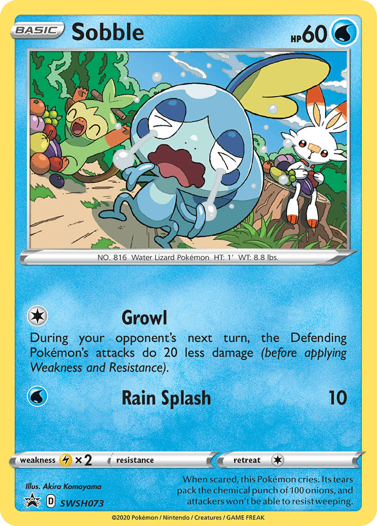Sobble: SWSH Black Star Promos