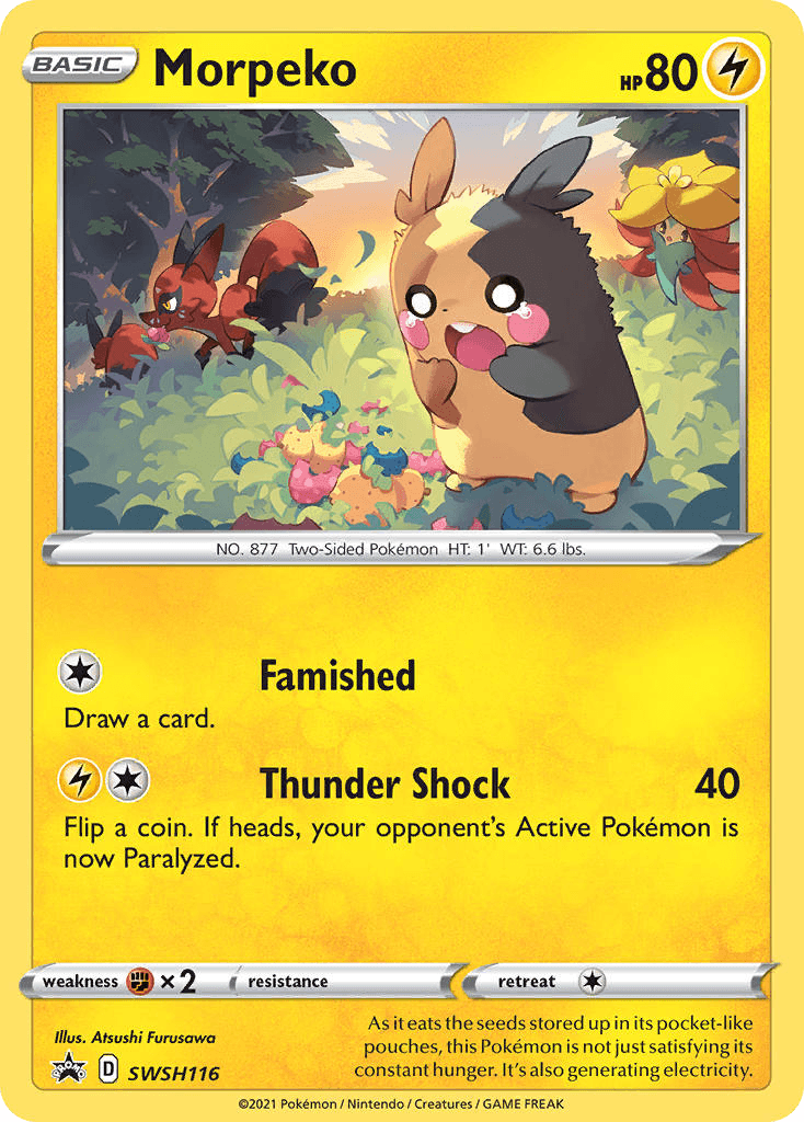 Morpeko: SWSH Black Star Promos