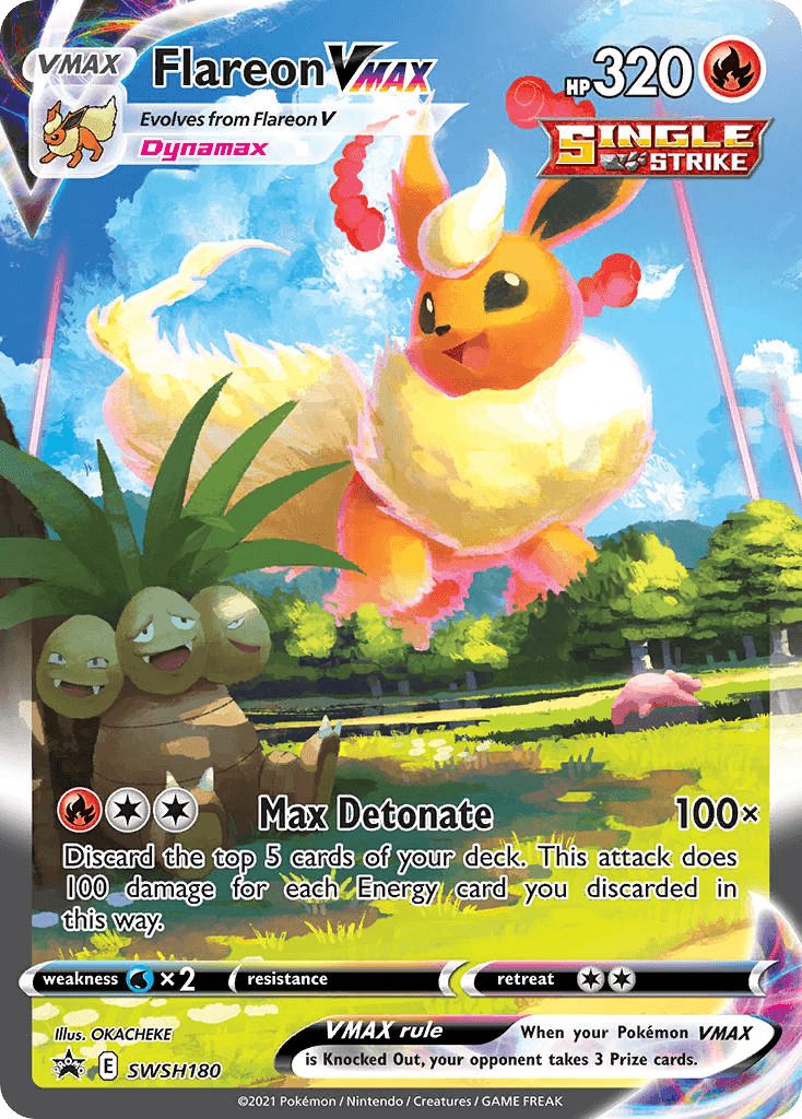 Flareon VMAX: SWSH Black Star Promos