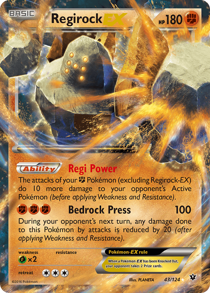 Regirock-EX: Fates Collide