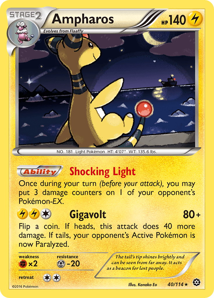 Ampharos: Steam Siege